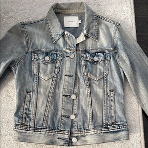 Talula Faded Light Blue Denim Jacket